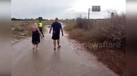 Spain: Flooded Roads Bring Chaos To Murcia As Torrential Rains Batter Eastern Spain