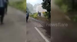 Philippines: Residents Flee Buildings During Powerful Earthquake in Southern Philippines