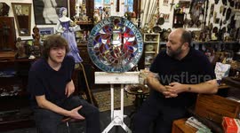 Charity shop £20 purchase revealed as ‘priceless’ Robert the Bruce glasswork