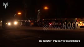 Southern Command Conducts Large-Scale Logistical Operation for IDF Redeployment in Gaza