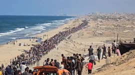 Israel strikes displaced Palestinians’ return route in Gaza despite ceasefire (1)