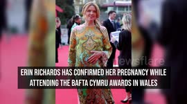 NEWS OF THE WEEK: Erin Richards debuts baby bump at Welsh BAFTAs