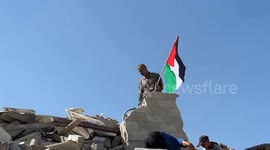 'We will rebuild Gaza!': Khan Younis resident returns to ruined home after Israeli withdrawal
