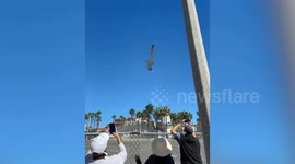 Helicopter crash at Huntington Beach aviation show injures five