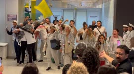 Freed Brazilian Gaza aid flotilla members return home from Israeli detention, recount abuse