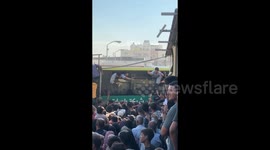 Palestinian Prisoners Released in Khan Yunis