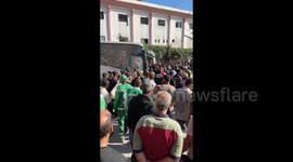 Palestinian Prisoners Released in Khan Yunis