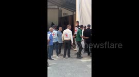 Palestinian Prisoners Released in Khan Yunis