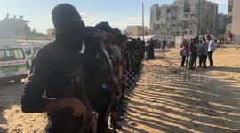 Palestinian Prisoners Released in Khan Yunis