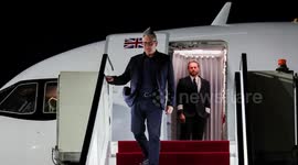 UNCAPTIONED: Starmer Arrives In Egypt Ahead Of Gaza Peace Plan Summit