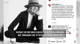 Bette Midler leads co-stars' tributes to Diane Keaton