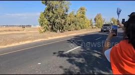 Israel: Hostages Arrive at Re’im Base