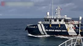 China: Chinese Coast Guard expels Philippine vessel illegally entering waters near Tiexian Jiao