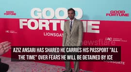 NEWS OF THE WEEK: Aziz Ansari carries passport 'all the time' over ICE fears