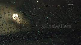 US, Los Angeles: Burbank Rain