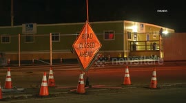 US, Los Angeles: Malibu Road Closure Ahead of Predicted Rainstorm