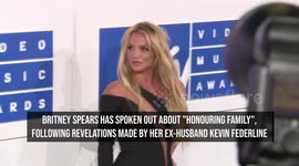Britney Spears urges fans to 'honour family' following Federline allegations