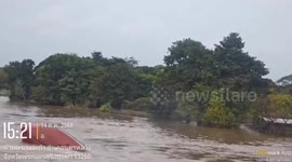 Pregnant passenger missing as boat capsizes on river in Thailand