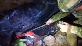 Army destroys illegal mining operation in Ecuador