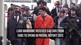 Luigi Mangione Received $40,000 from Fans to Spend in Prison, Report Says
