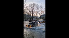 M151 MUTT River Crossing | Classic Military Vehicles in Action