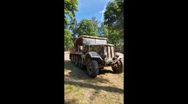 Largest WW2 german half-track vehicle. Sd.Kfz. 9 FAMO with Crane | WWII German Heavy Recovery Vehicle.
