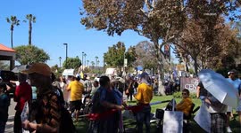 US, Los Angeles: Lakewood No Kings Protest