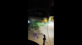 Drunk riders lose balance and crash electric motorcycle in Liaoning, China