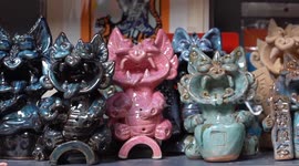 China: Traditional cat-shaped roof figurines turn into everyday ornaments in SW China