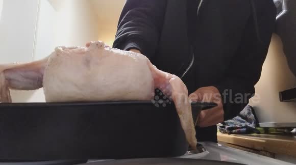 Roast Chicken with Sage and Onion with Jerk Chicken Flavour on Sunday Roast Bird