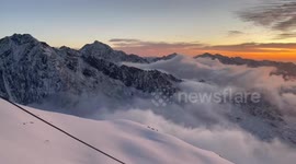 Dreamy Sea of Clouds at Siguniangshan