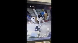 Woman Strikes Staff at Courier Station