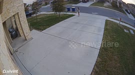 Teen bolts from suspected stranger—Driveway footage hits 4.5 million views