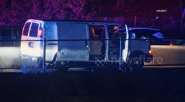 US, Los Angeles: Mount Washington Pursuit Suspect Struck And Killed On Freeway
