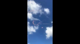 Parashooters at Silverstone