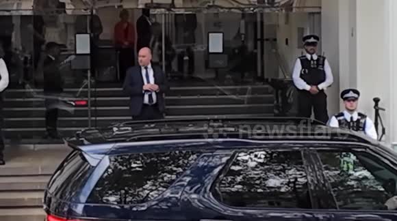 Boris Johnson leaves Covid 19 Inquiry