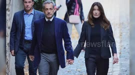 UNCAPTIONED: French Ex-President Sarkozy Goes To Jail For Campaign Finance Conspiracy
