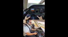 Captain Rogério Mercaldi Impresses With Takeoff at Congonhas Airport Seen From the Cockpit