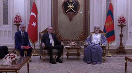 Oman: Turkish President Erdogan meets Omani Sultan Haitham bin Tariq in Muscat