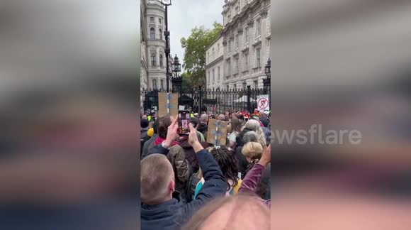 Peaceful Marchers Rally Against Digital ID Plans In London