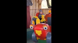 My toddler has an existential crisis on a Tractor ride