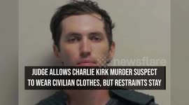 Judge Allows Charlie Kirk Murder Suspect to Wear Civilian Clothes, But Restraints Stay
