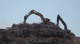 Israeli forces demolish two Palestinian homes near Ramallah