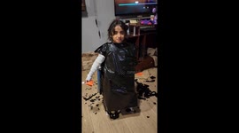 Kiddo in an Ostrich Costume