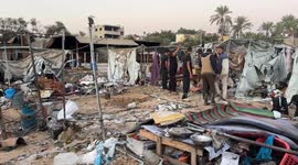 Aftermath of Israeli strike in Deir al-Balah reveals ceasefire violation