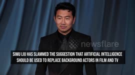 Simu Liu slams proposal to replace background actors with AI