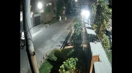 Boy hits six, sparks blackout—cricket shot knocks out power in viral CCTV clip