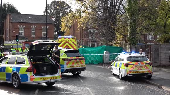 Man seriously injured in Birmingham car vs pedestrian as crews work to save his life