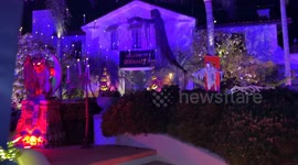 Magical Halloween-Decorated Houses Light Up Hollywood Nights