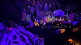 Magical Halloween-Decorated Houses Light Up Hollywood Nights